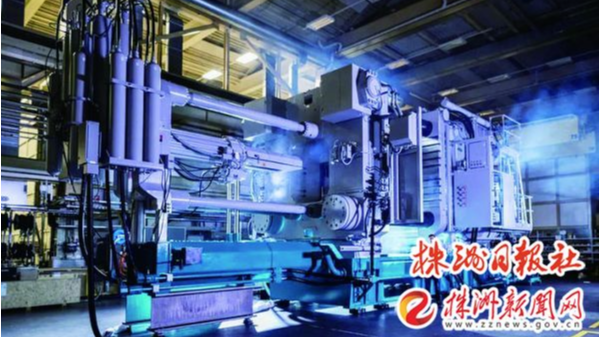 國內首臺超大型壓鑄機落戶株洲宜安